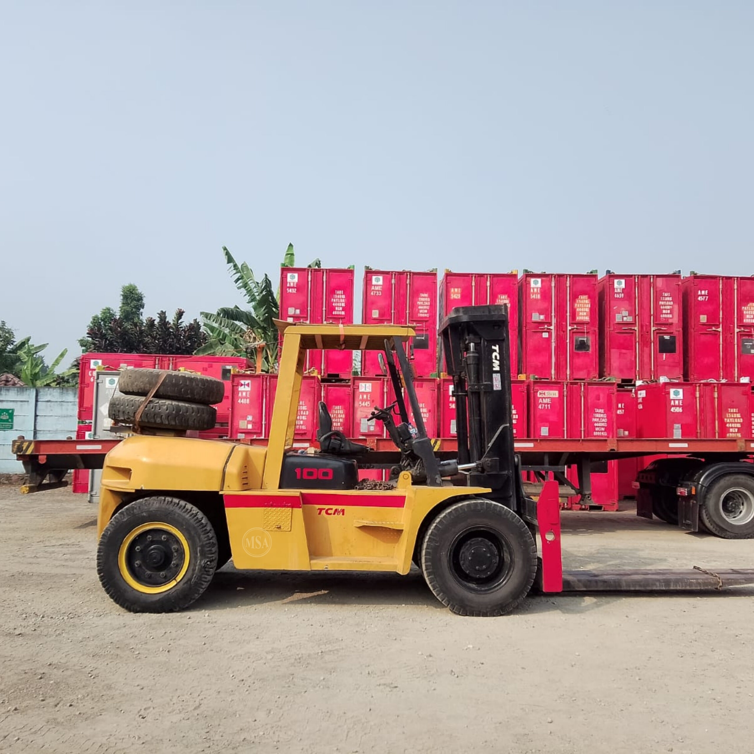 Rental Forklift 10 Ton 21