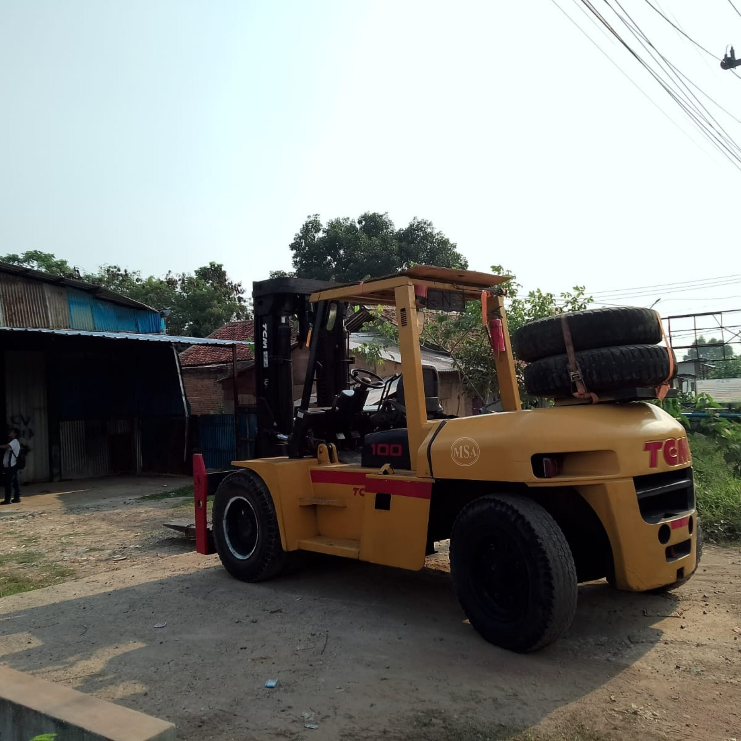 Rental Forklift 10 Ton 24
