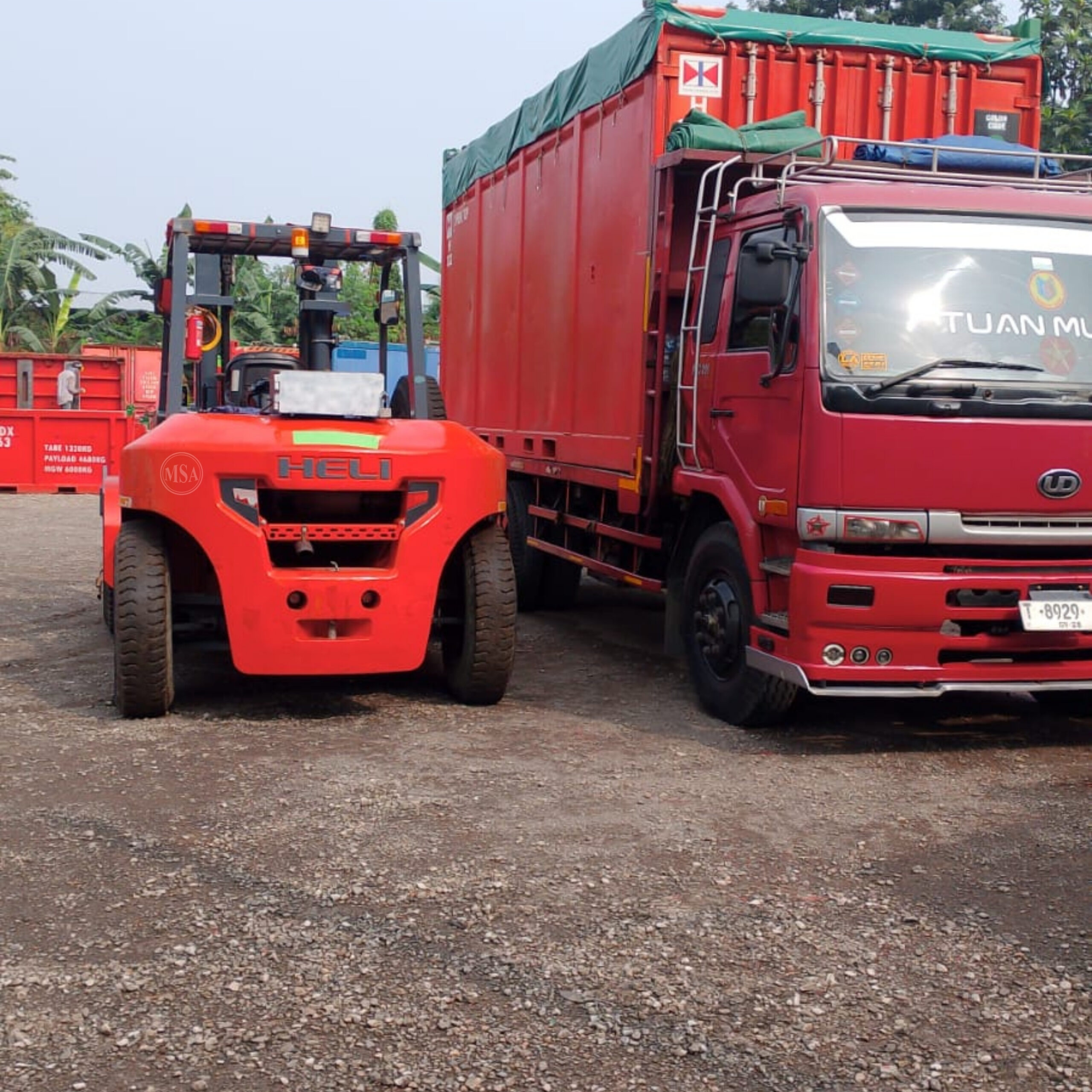 Rental Forklift 10 Ton 4