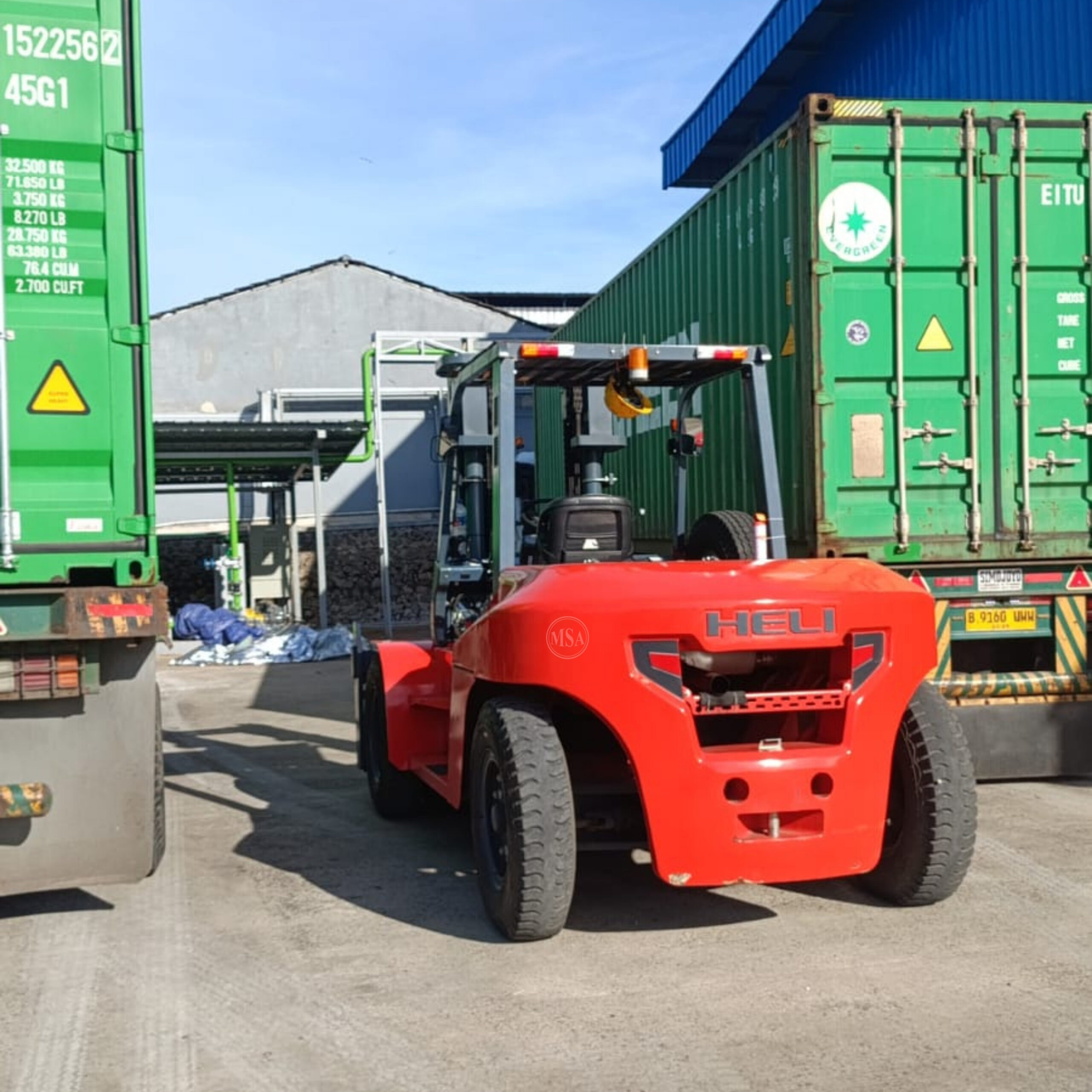 Rental Forklift 10 Ton 5