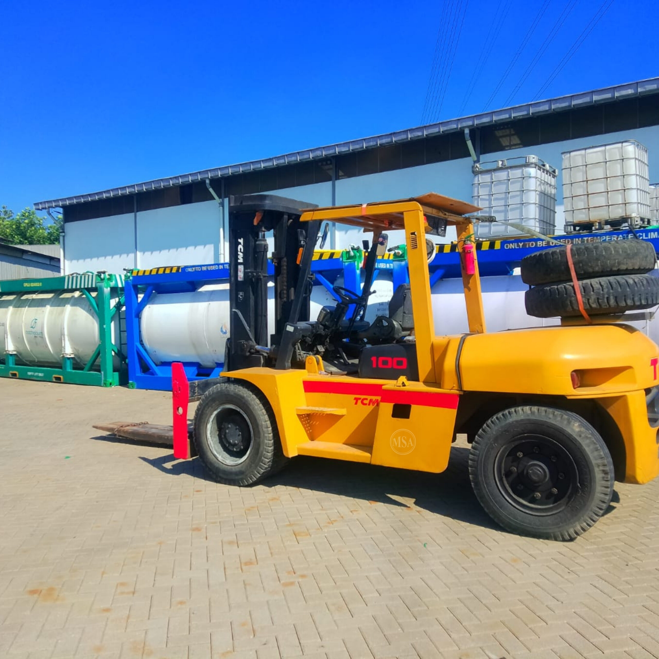 Rental Forklift 10 Ton 6