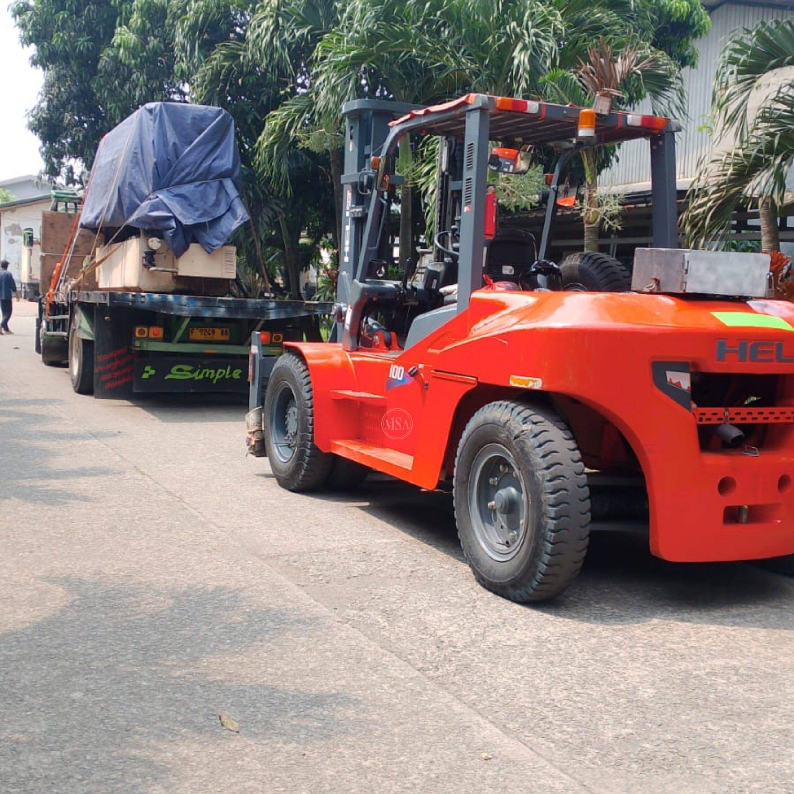 Rental Forklift 10 Ton 9