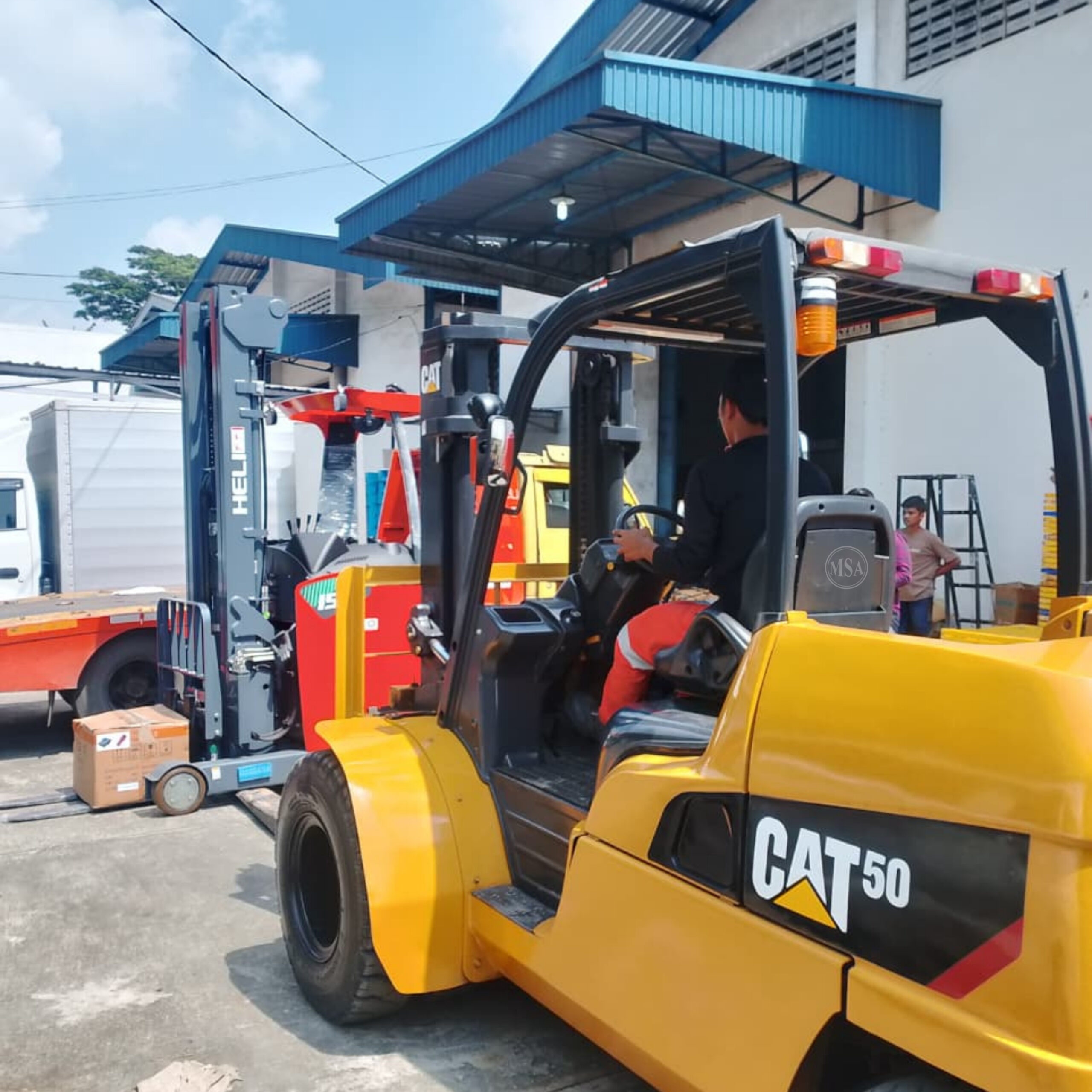 Rental Forklift 5 Ton 30