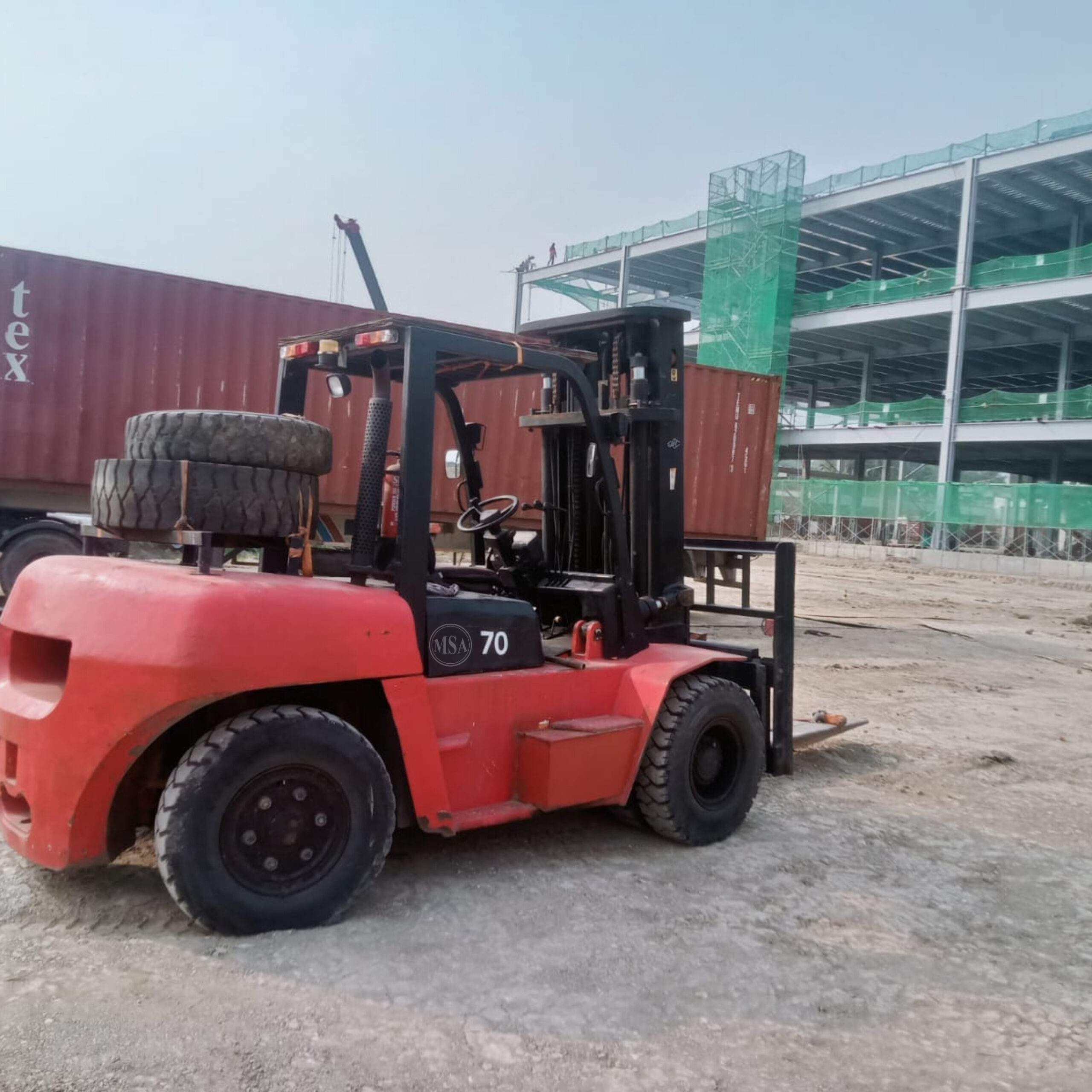 Rental Forklift 7 Ton 13