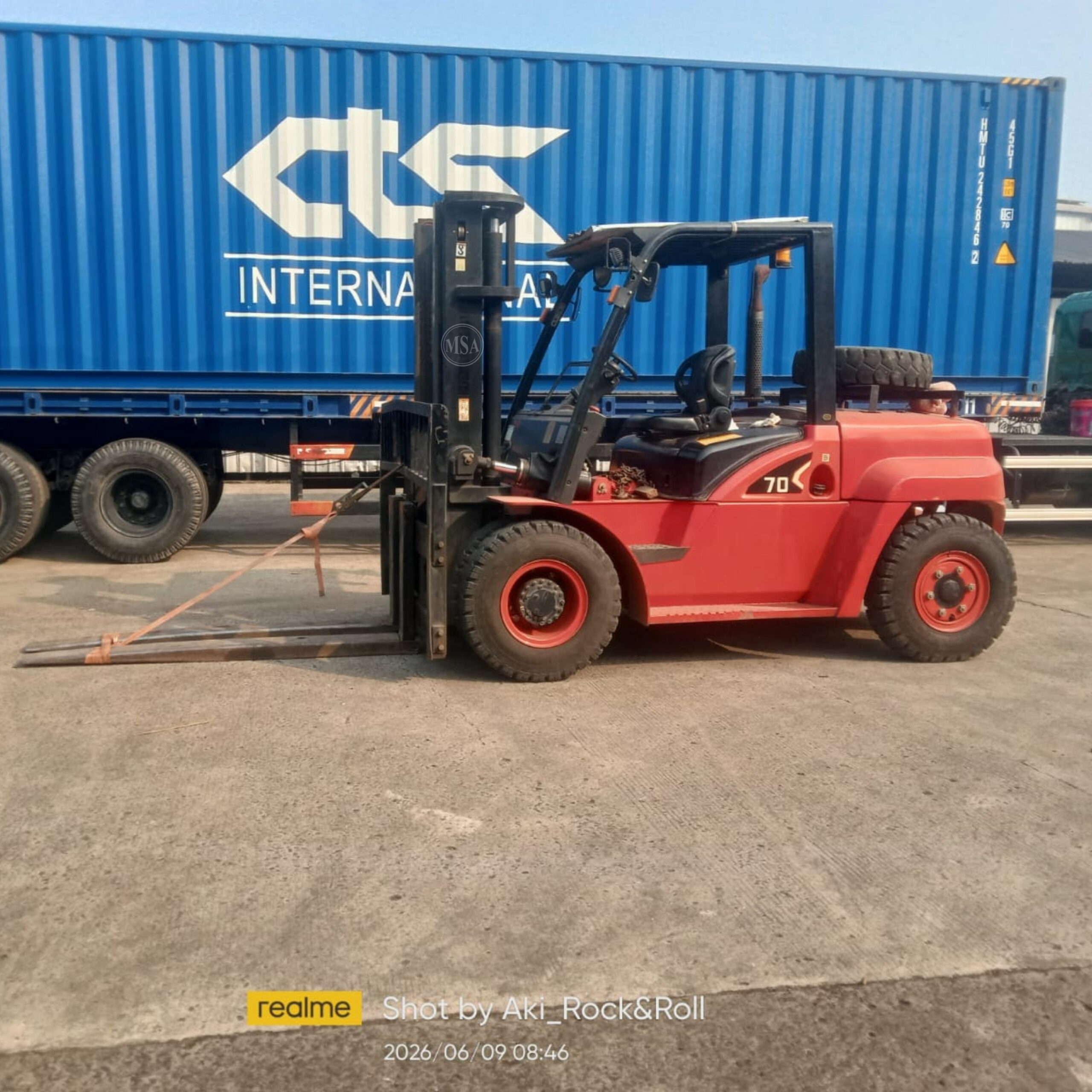 Rental Forklift 7 Ton 15