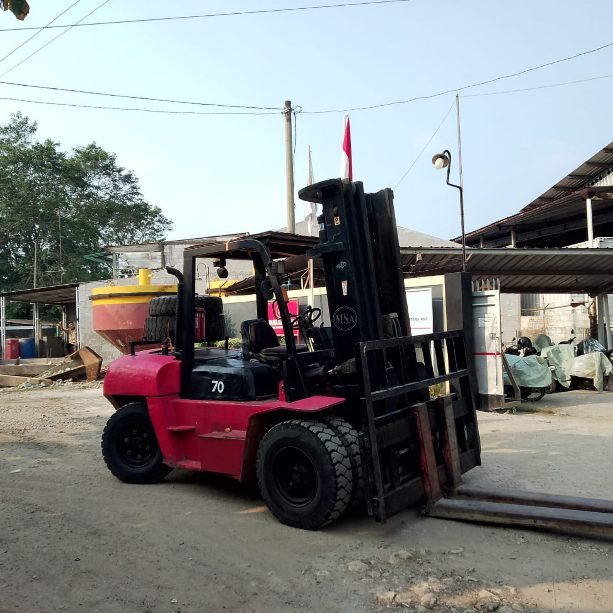 Rental Forklift 7 Ton 18