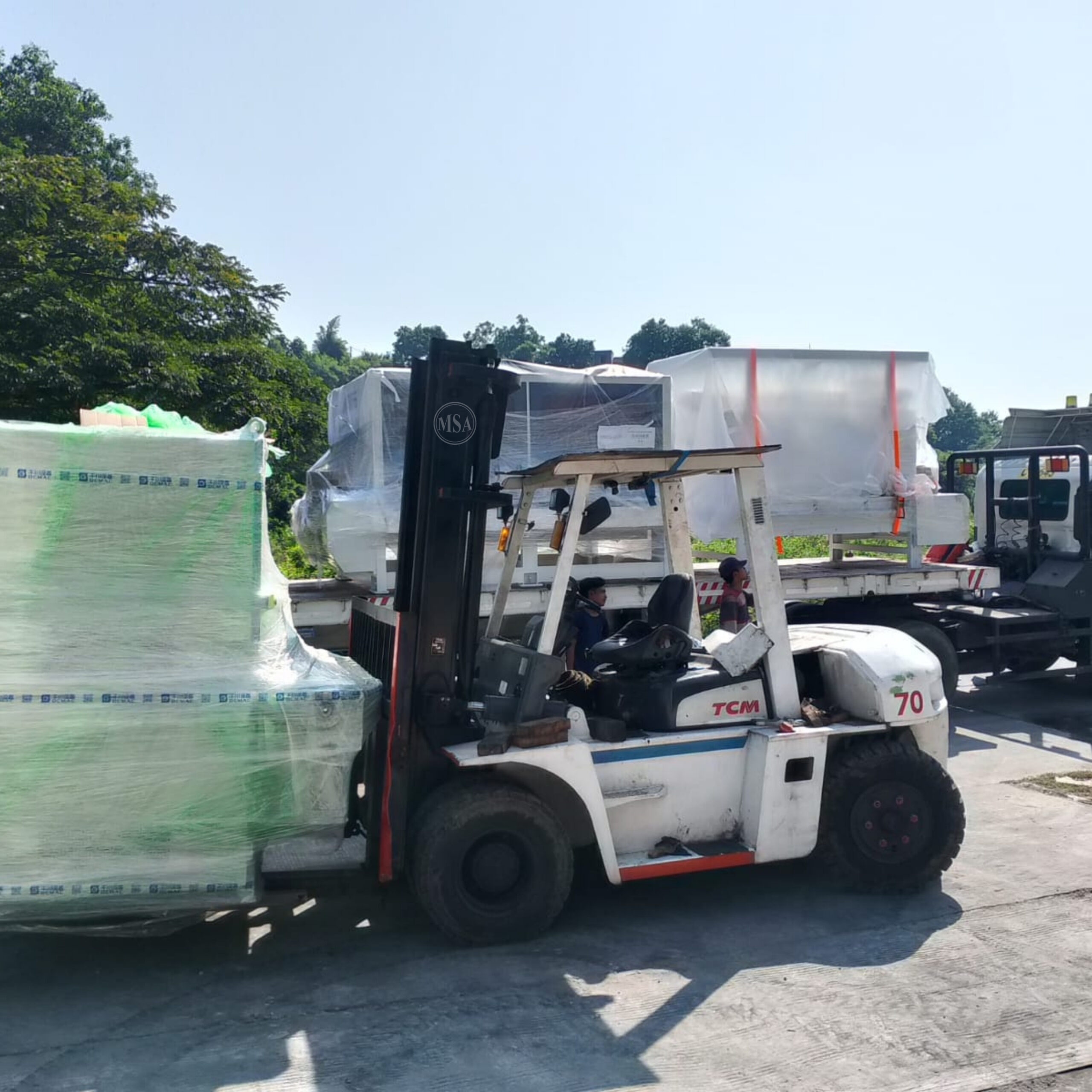 Rental Forklift 7 Ton 20