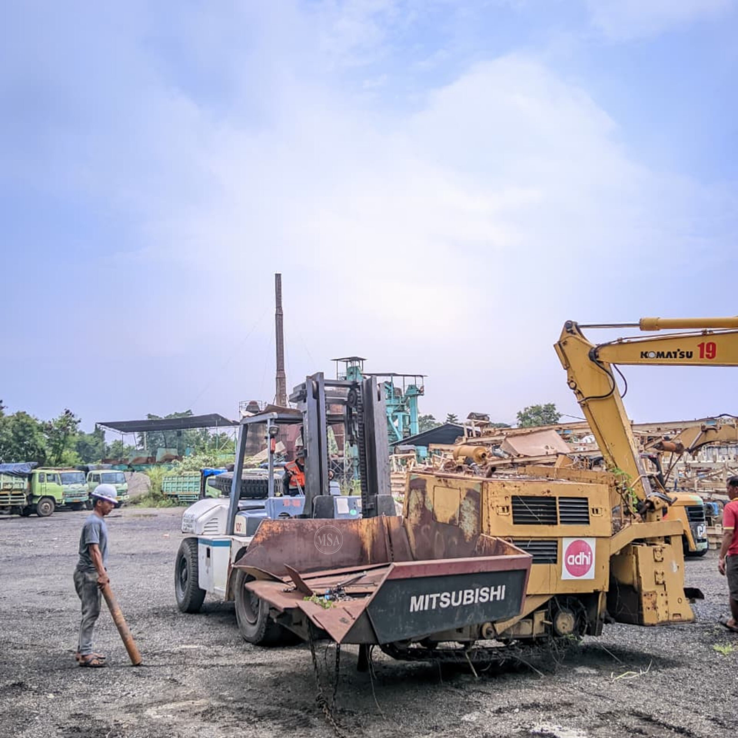 Rental Forklift 7 Ton 26