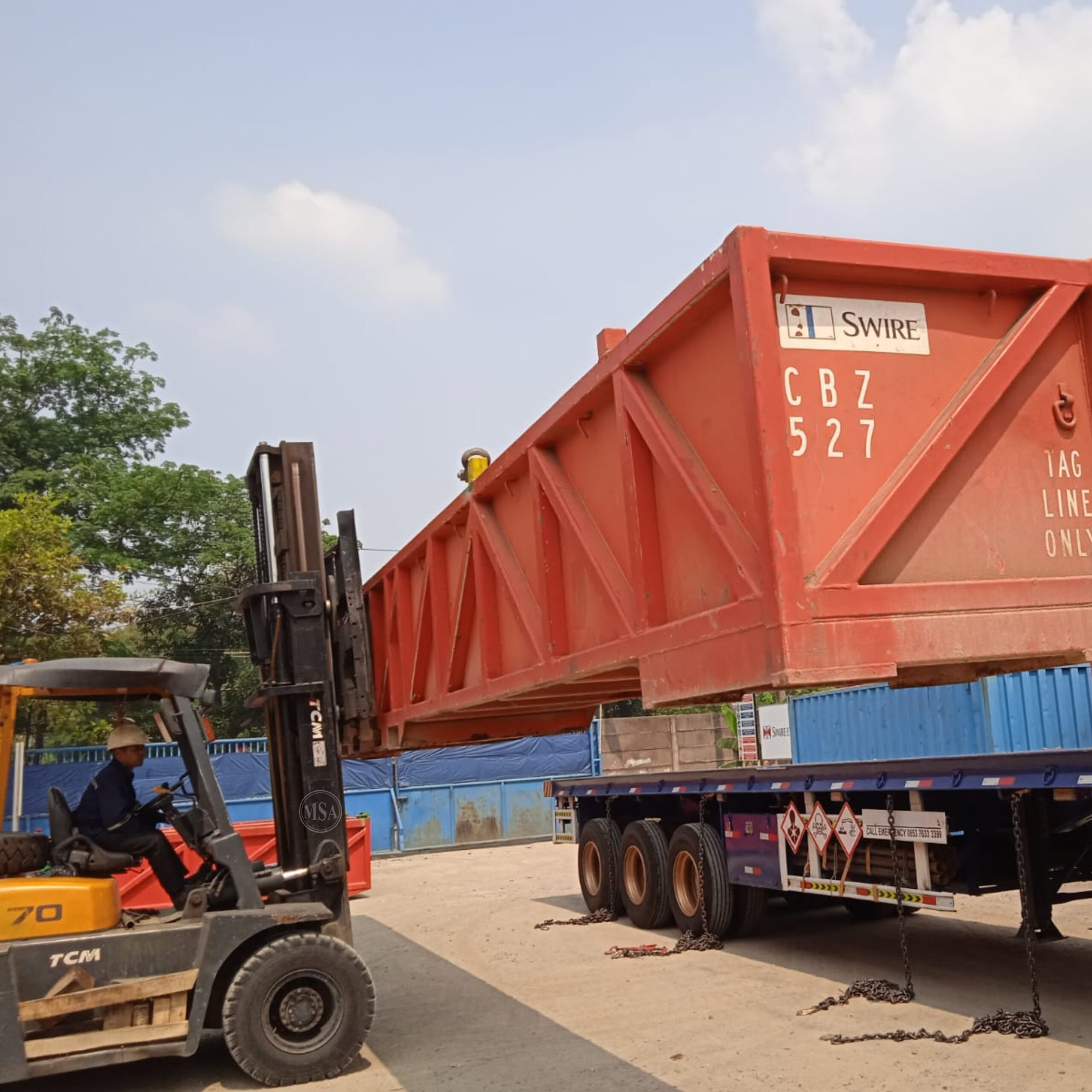 Rental Forklift 7 Ton 6